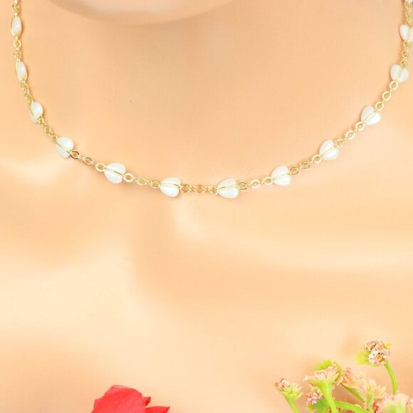 "Minimalist Necklace – Timeless, Elegant Jewelry for Her, MAR091195 - Picture 10 of 10